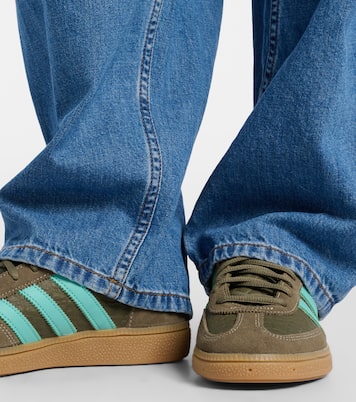 Handball Spezial croc-effect leather sneakers | Adidas