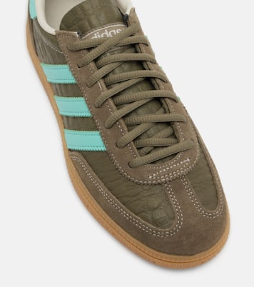 Handball Spezial croc-effect leather sneakers | Adidas