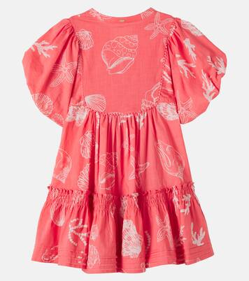 Cruz printed cotton dress | Poupette St Barth Kids