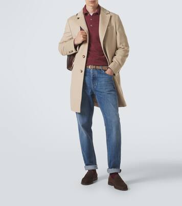 Suede penny loafers | Brunello Cucinelli