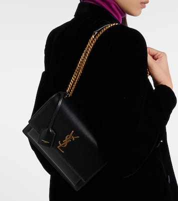 Sunset Medium leather shoulder bag | Saint Laurent