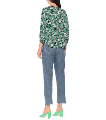 Blouse Sterling imprimée en jersey | Velvet