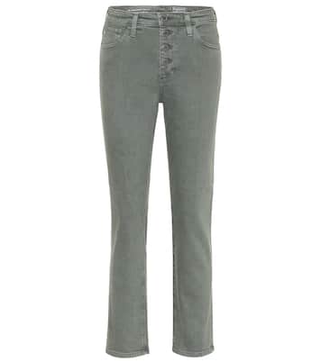 High-Rise Straight Jeans Isabelle | AG Jeans
