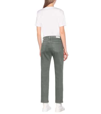 High-Rise Straight Jeans Isabelle | AG Jeans