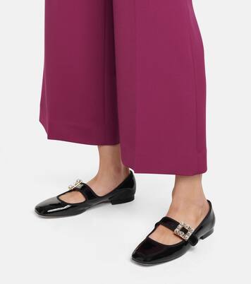 Très Vivier Babies patent leather ballet flats | Roger Vivier