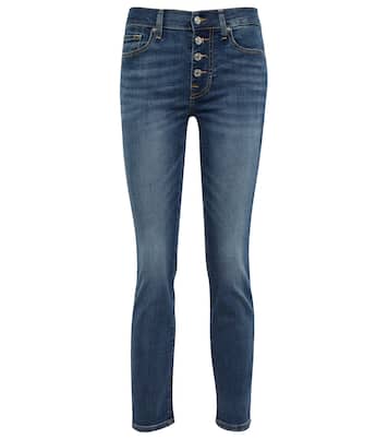 Mid-Rise Skinny Jeans Roxanne Ankle | 7 For All Mankind