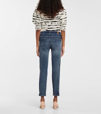 Mid-Rise Skinny Jeans Roxanne Ankle | 7 For All Mankind