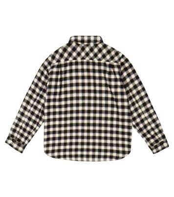 Tango checked cotton shirt | Bonpoint
