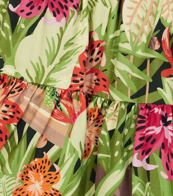 Tiered floral miniskirt | Kenzo Kids