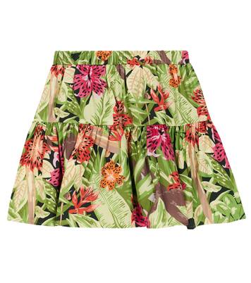 Tiered floral miniskirt | Kenzo Kids