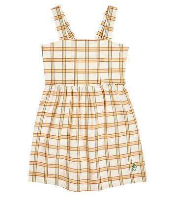 Badger checked cotton dress | The Animals Observatory