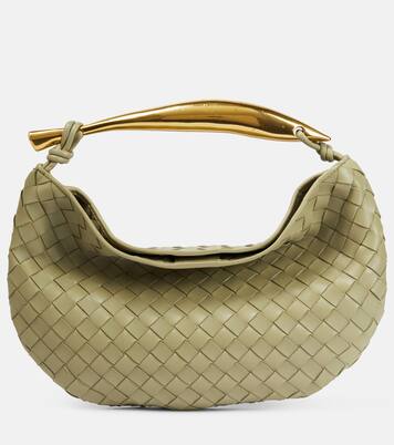 Borsa a spalla Sardine in pelle | Bottega Veneta