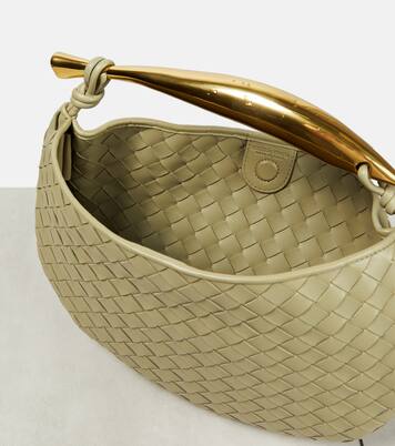 Borsa a spalla Sardine in pelle | Bottega Veneta
