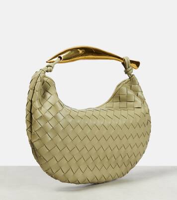 Borsa a spalla Sardine in pelle | Bottega Veneta