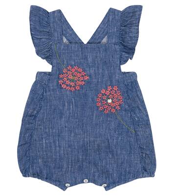 Baby Bestickter Spieler aus Leinen | Tartine et Chocolat