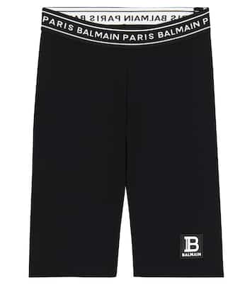 Logo biker shorts | Balmain Kids