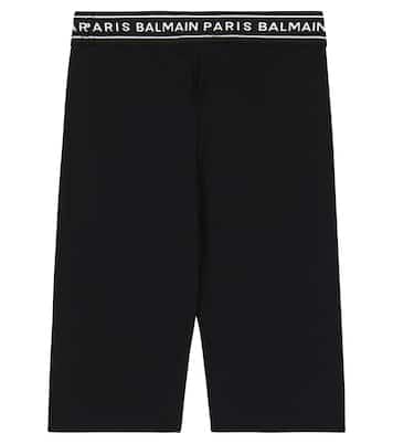Logo biker shorts | Balmain Kids