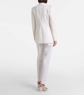 Low-rise wool-blend pants | Dolce&Gabbana