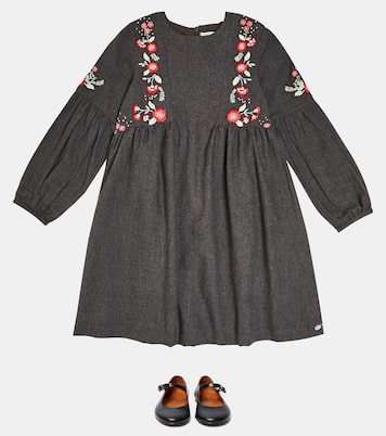 Embroidered cotton-blend dress | Tartine et Chocolat
