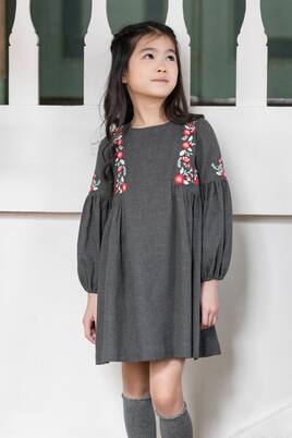 Embroidered cotton-blend dress | Tartine et Chocolat