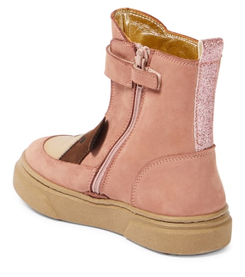 Stiefel aus Leder | Monnalisa