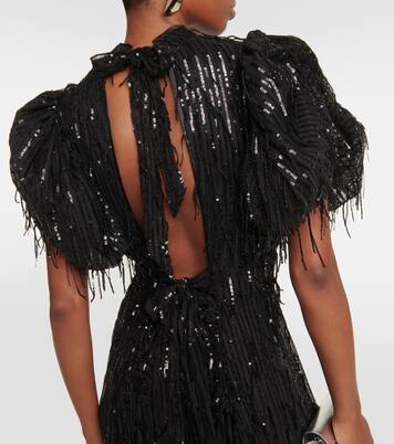 Midikleid mit Pailletten | Rotate