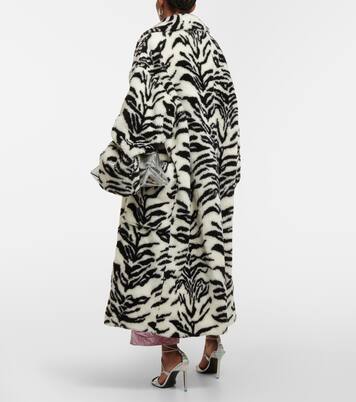 Mantel aus Faux Fur | The Attico