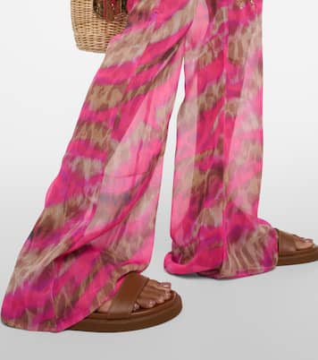 Weite Mid-Rise-Hose Teresa | Bananhot