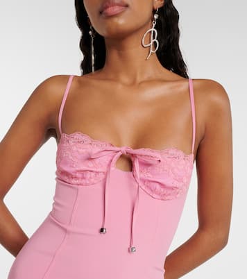 Minikleid mit Spitze | Blumarine