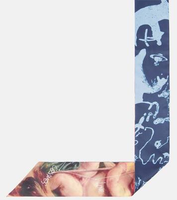 Bedrucktes Tuch aus Seiden-Twill | Vivienne Westwood