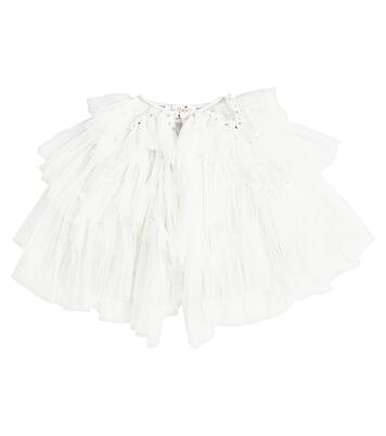 Verziertes Cape Art Nouveau aus Tüll | Tutu Du Monde