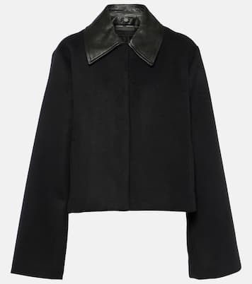 Cropped-Jacke aus einem Wollgemisch | Proenza Schouler