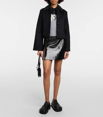 Cropped-Jacke aus einem Wollgemisch | Proenza Schouler