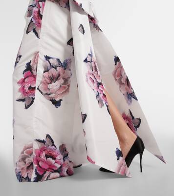 Robe bustier Aveline à fleurs | Rebecca Vallance