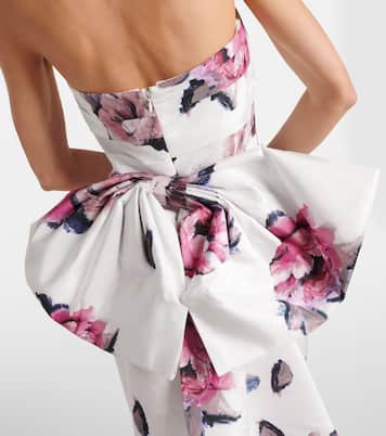 Robe bustier Aveline à fleurs | Rebecca Vallance