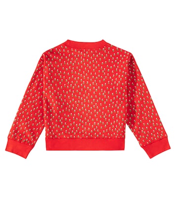 Logo cotton jersey sweatshirt | Stella McCartney Kids
