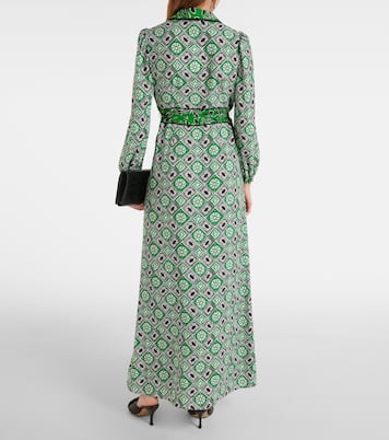 Abito lungo Joshua con stampa | Diane von Furstenberg