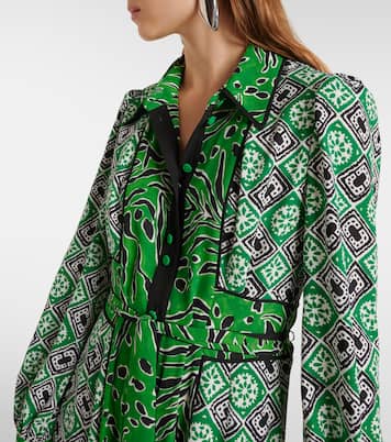 Abito lungo Joshua con stampa | Diane von Furstenberg