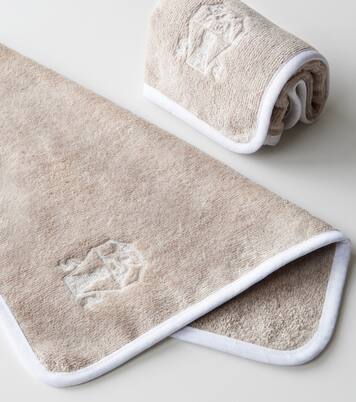 Set de 2 serviettes pour le visage en coton | Brunello Cucinelli