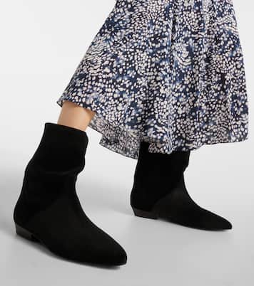 Ankle Boots Slaine aus Veloursleder | Isabel Marant