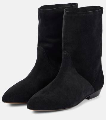 Ankle Boots Slaine aus Veloursleder | Isabel Marant