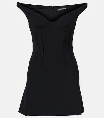 Off-Shoulder-Minikleid | David Koma