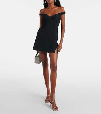 Off-Shoulder-Minikleid | David Koma
