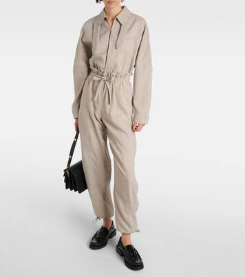 Weite High-Rise-Hose | Ganni