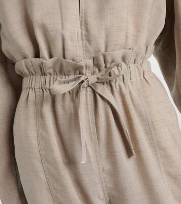 Weite High-Rise-Hose | Ganni