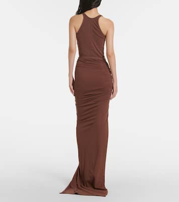 Falda larga Edfu DRKSHDW de algodón | Rick Owens