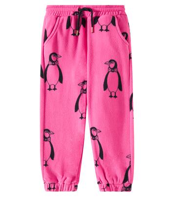 Penguin fleece sweatpants | Mini Rodini