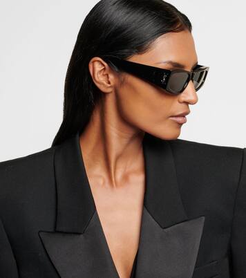 Monogram rectangular sunglasses | Saint Laurent