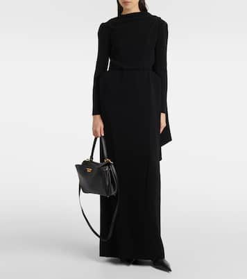 Abito lungo in crêpe  | Balenciaga