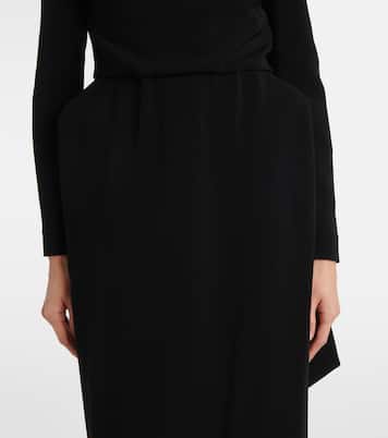 Abito lungo in crêpe  | Balenciaga